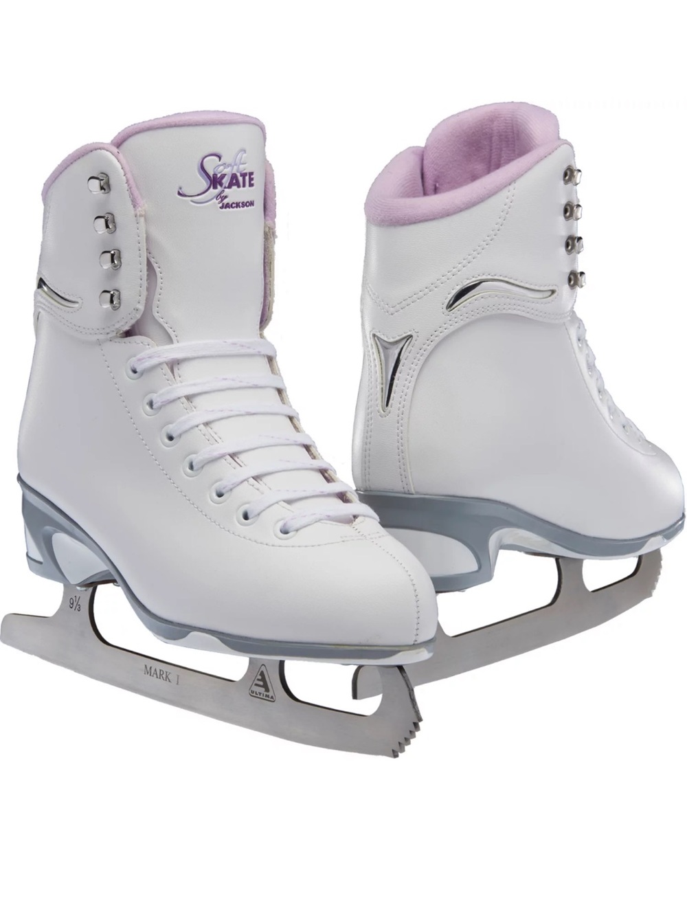 Jackson Ultima Women's SoftSkate 180 Recreational Ice Skates w/Bag Bundle